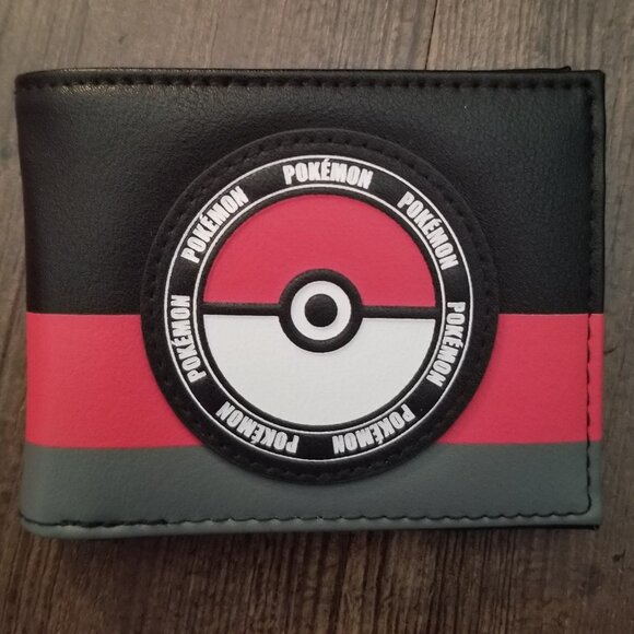Pokemon Trainer Pokeball Bifold Wallet - Picture 1 of 4